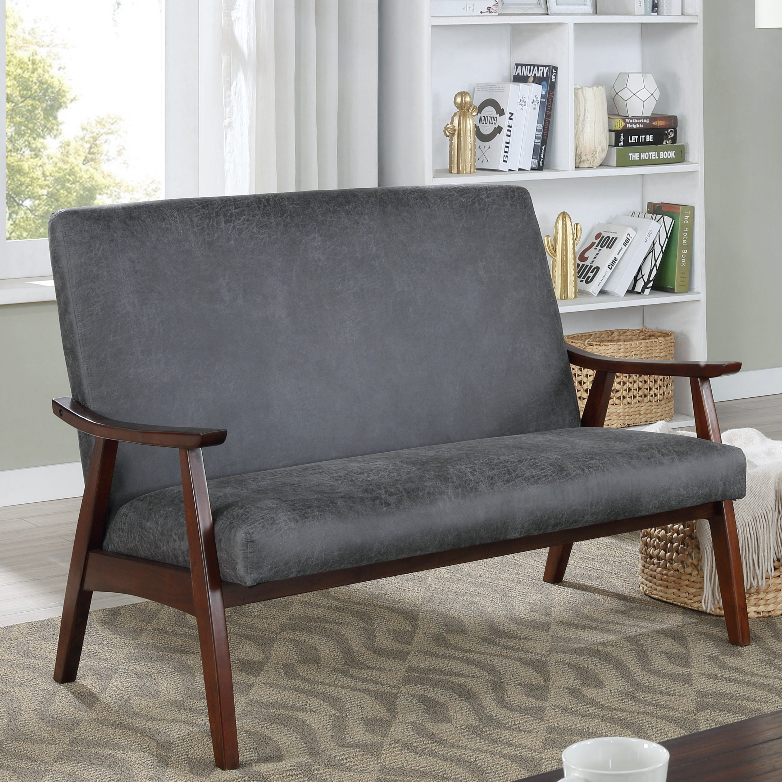 Merlot Plains Contemporary Bench