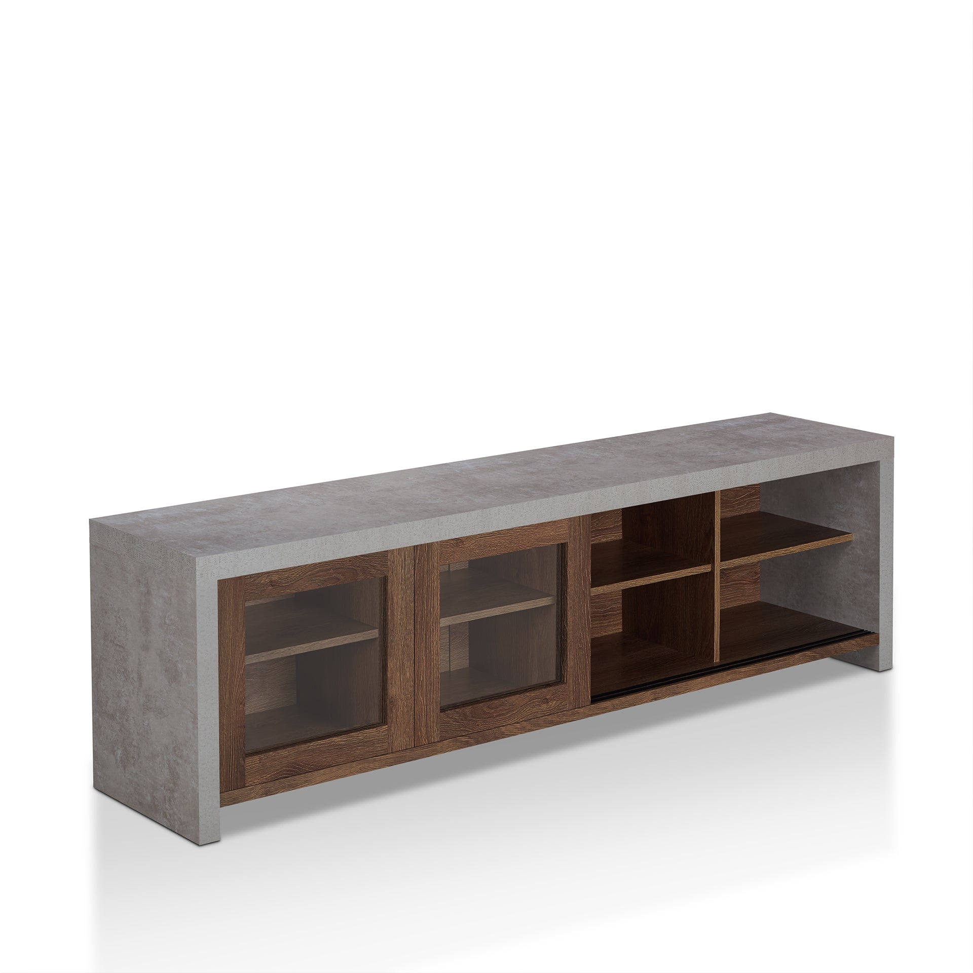 Pederson Industrial Multi-Storage TV Stand