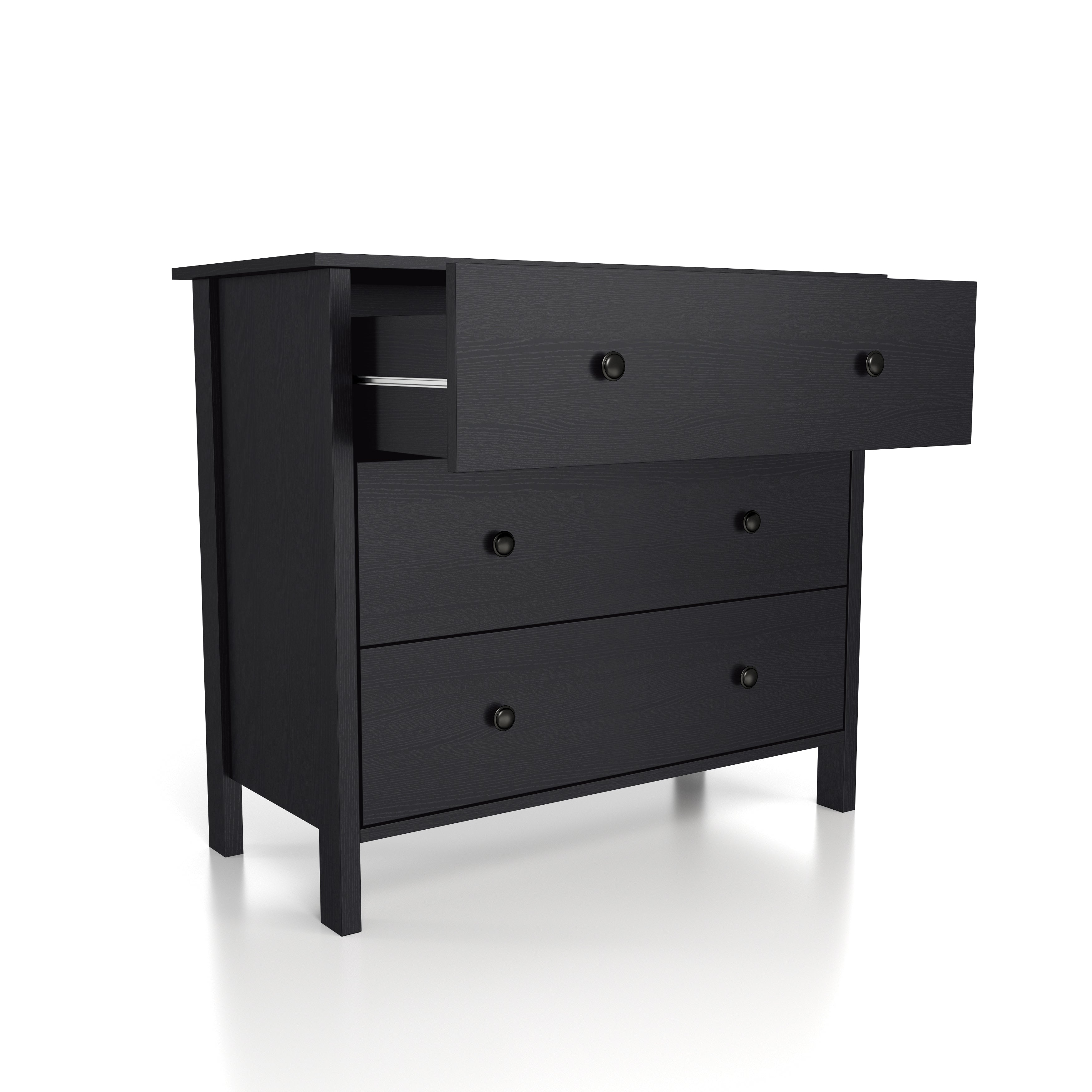 Mahoney Transitional 3-drawer Dresser