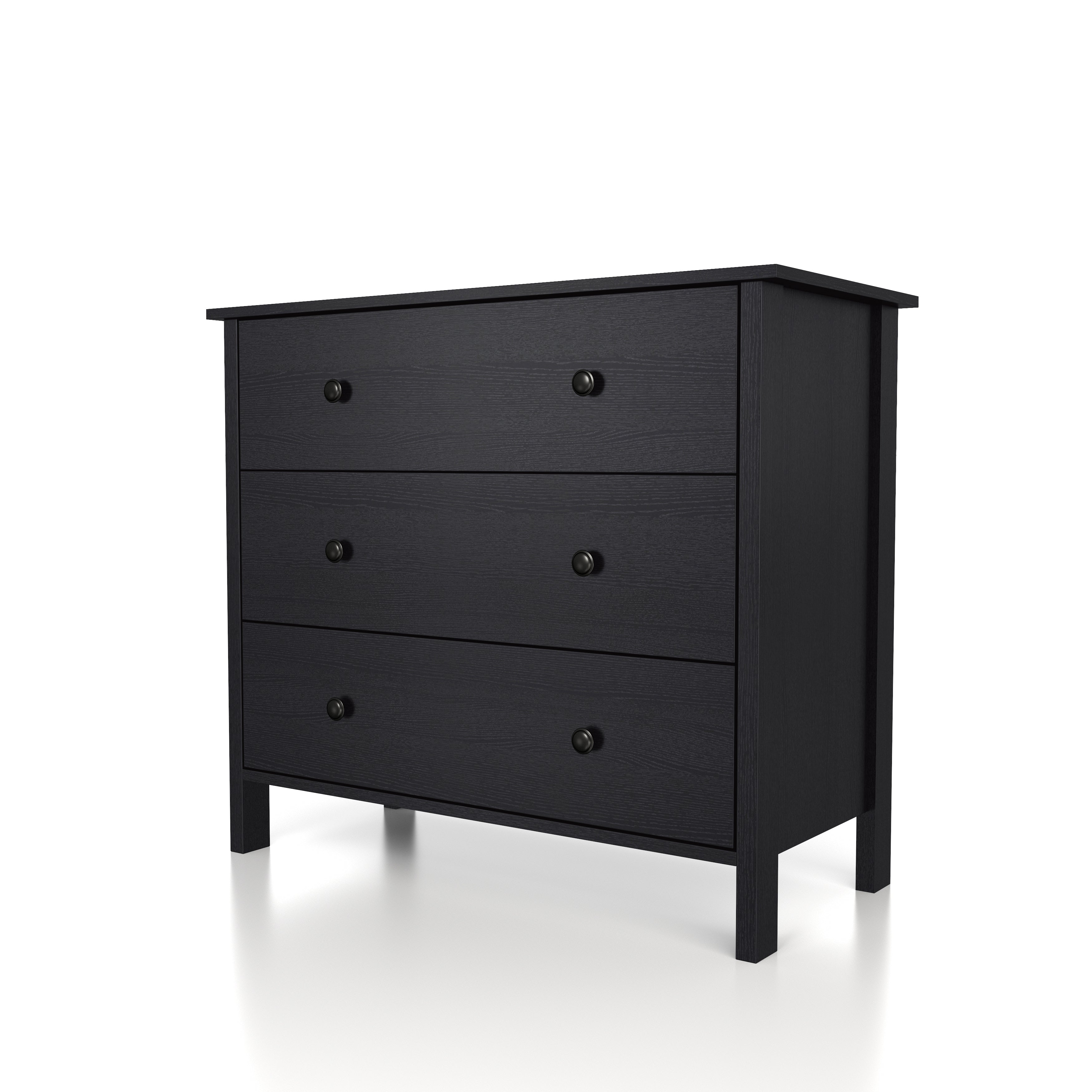 Mahoney Transitional 3-drawer Dresser