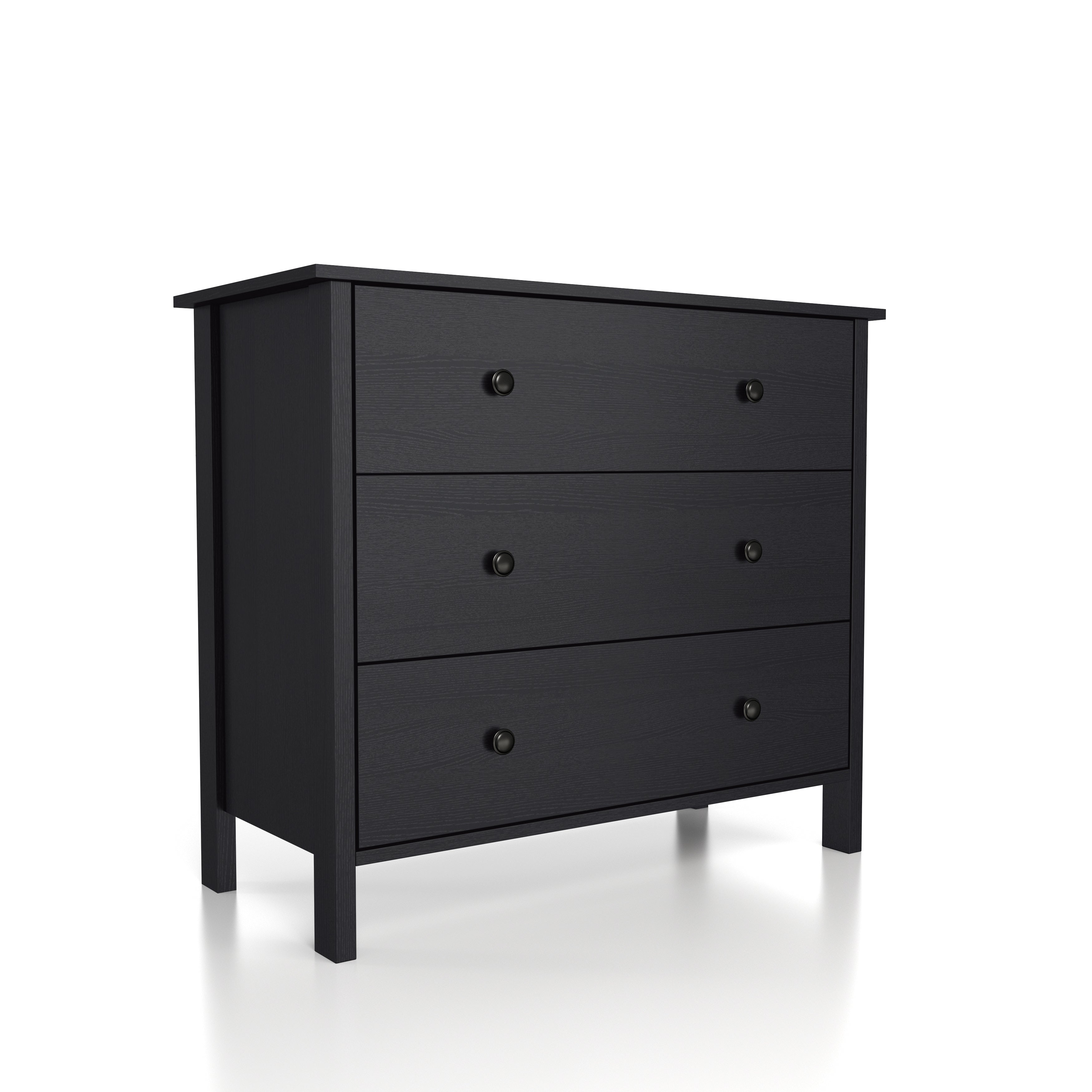 Mahoney Transitional 3-drawer Dresser