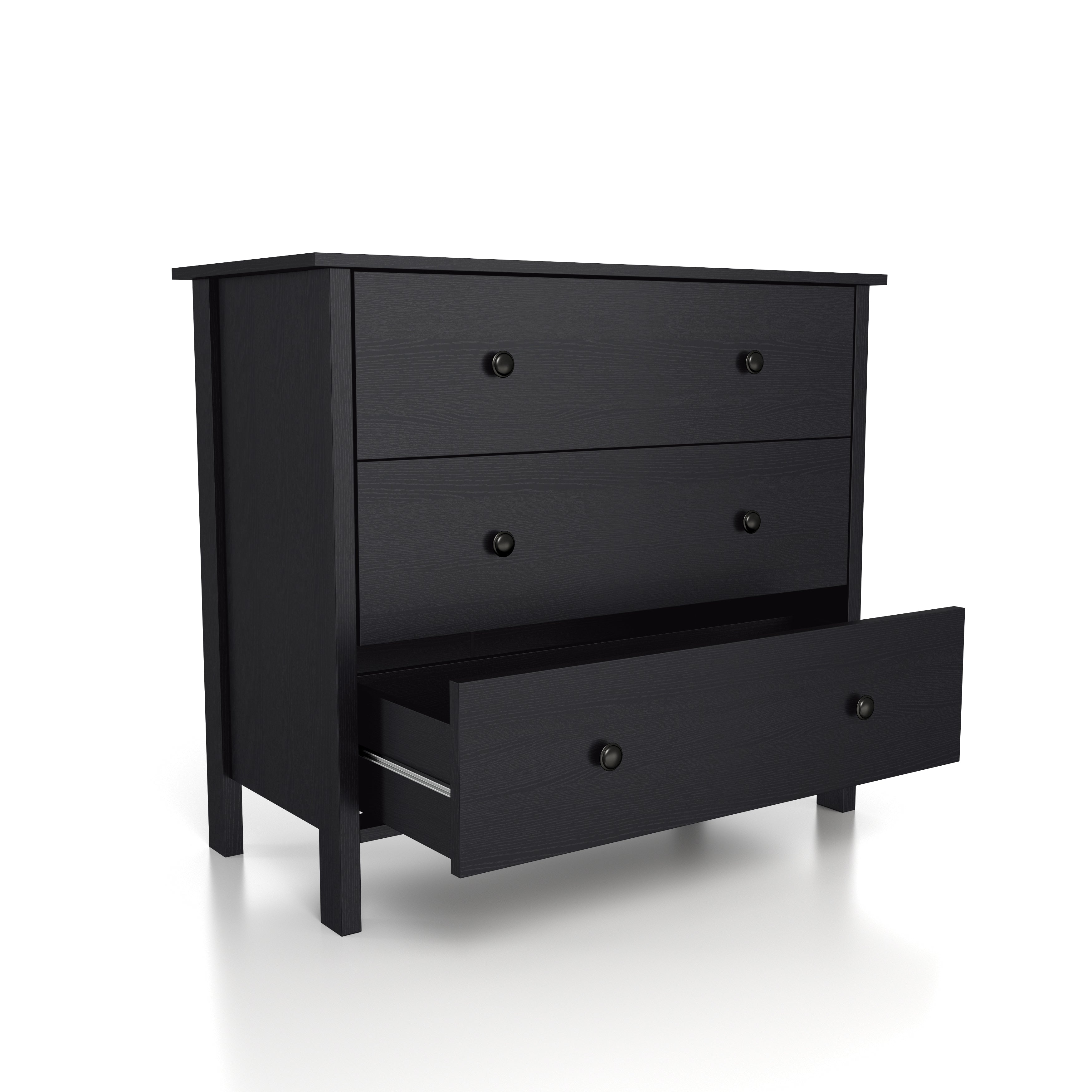 Mahoney Transitional 3-drawer Dresser