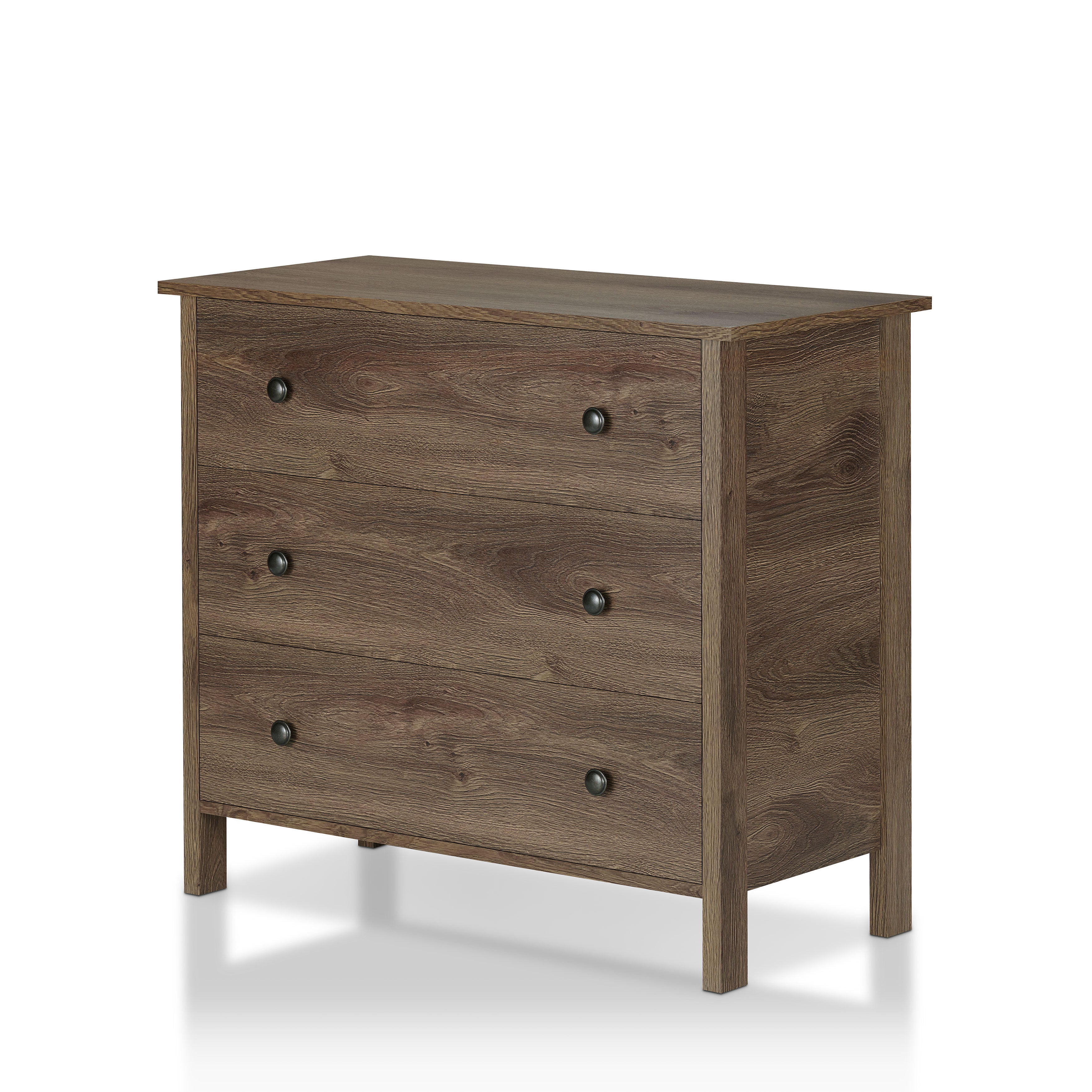 Mahoney Transitional 3-drawer Dresser