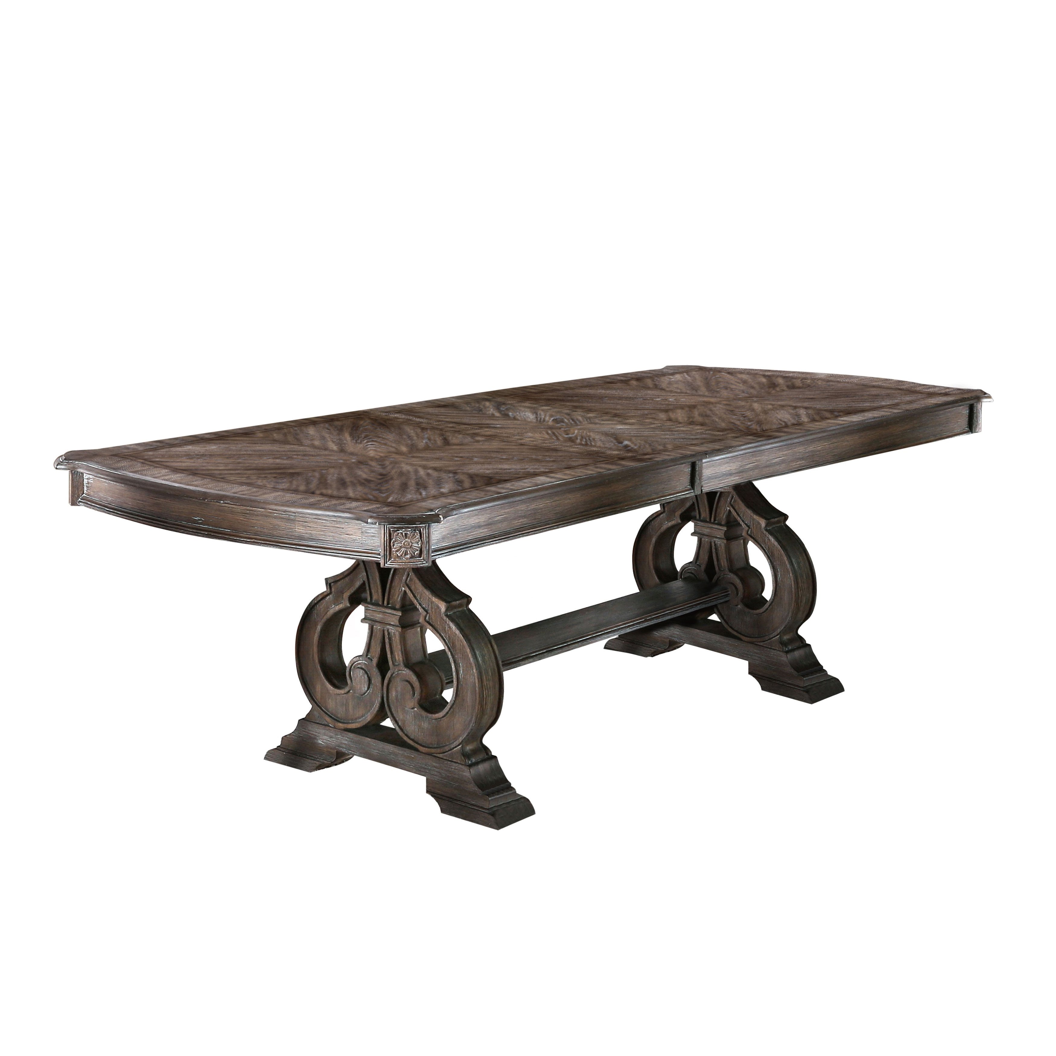 Marellis Transitional Rustic Natural Tone Dining Table