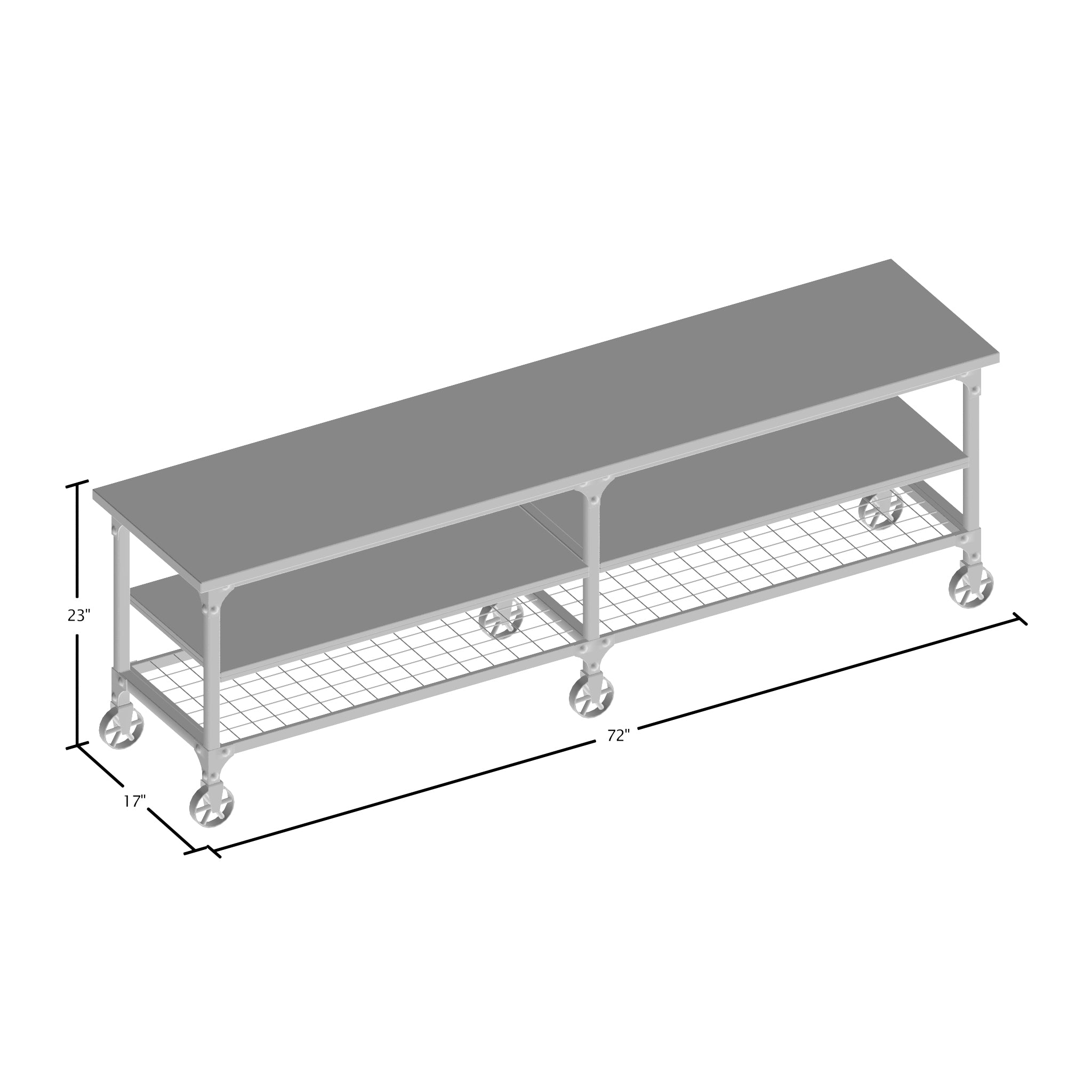 Tobiah Industrial TV Stand