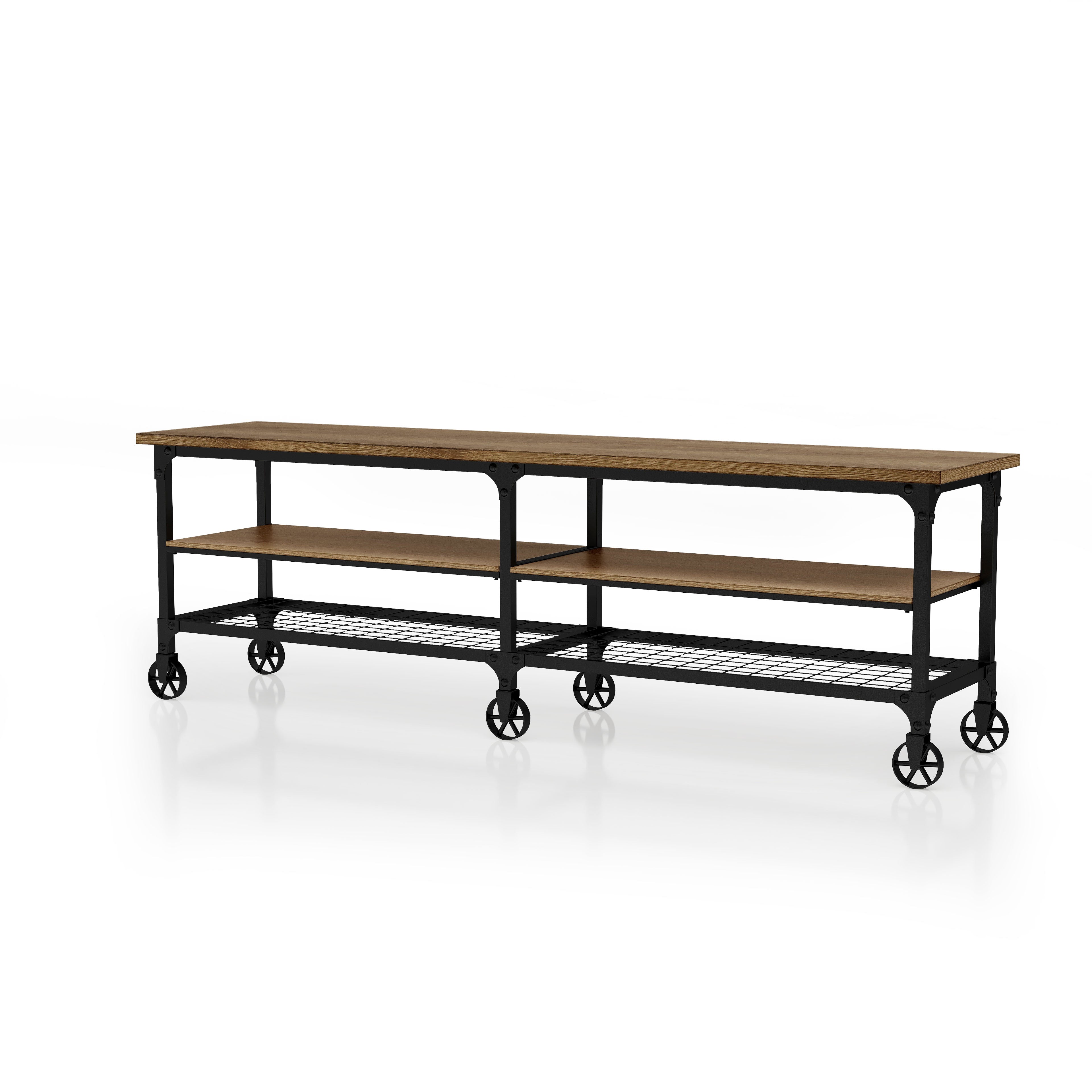 Tobiah Industrial TV Stand