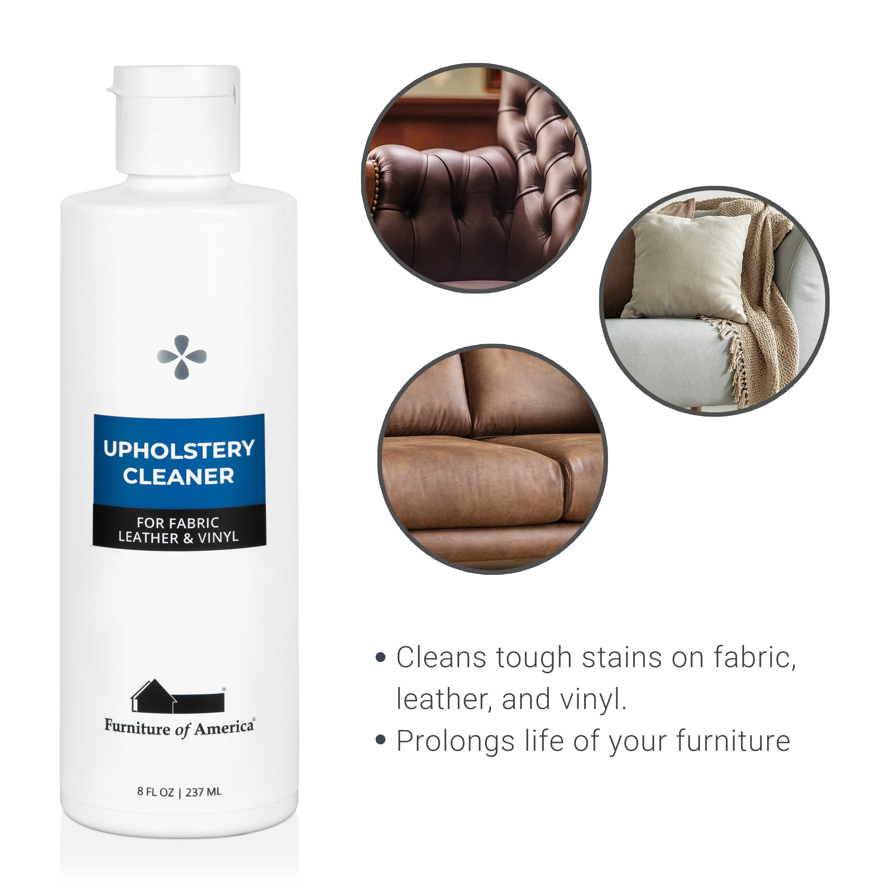 Clean Living 4-Solutions Furniture Care Kit (8oz. bottles)
