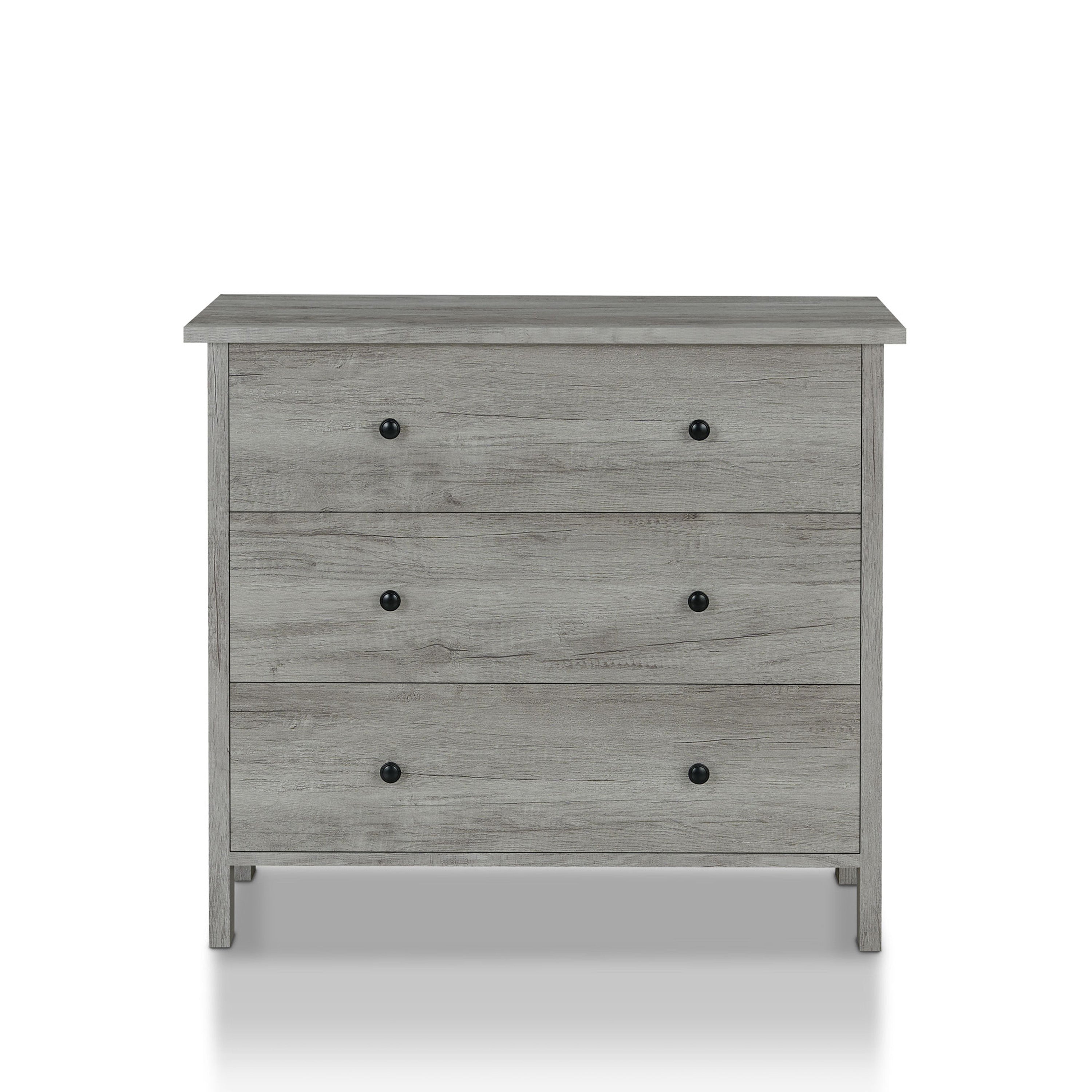 Mahoney Transitional 3-drawer Dresser