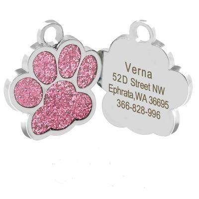 Personalized Pet Tags Engraved Pendant Tag