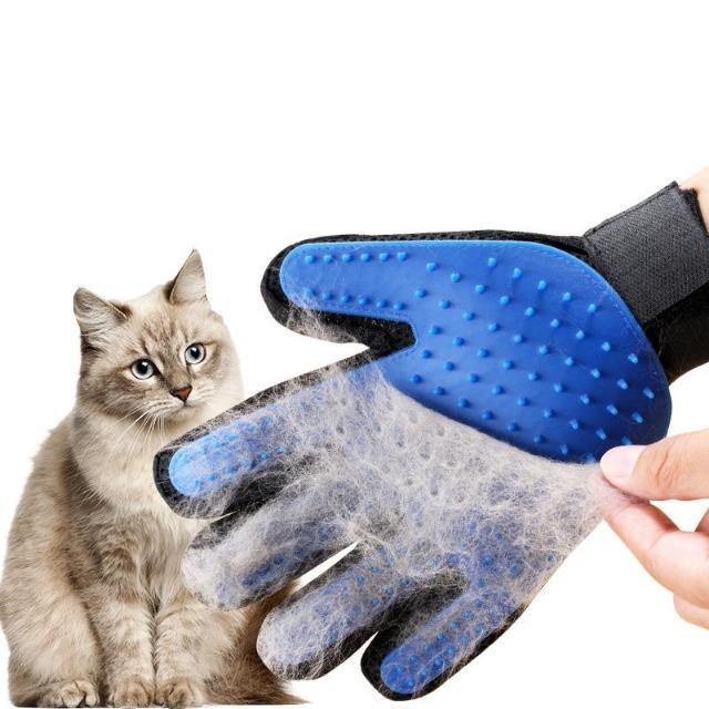 Pet Grooming Glove For Cats & Dogs Hairbrush