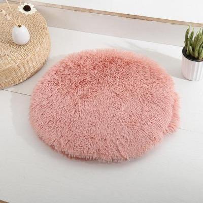 Round Pet Bed Sweet Colors Flat Cushion Mat