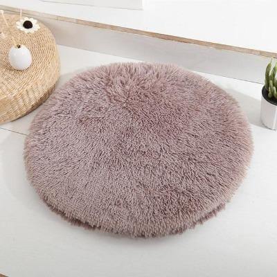 Round Pet Bed Sweet Colors Flat Cushion Mat