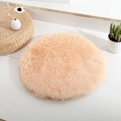 Round Pet Bed Sweet Colors Flat Cushion Mat