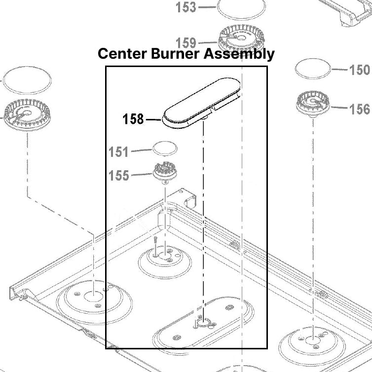 GE JGS760 Passover Parts