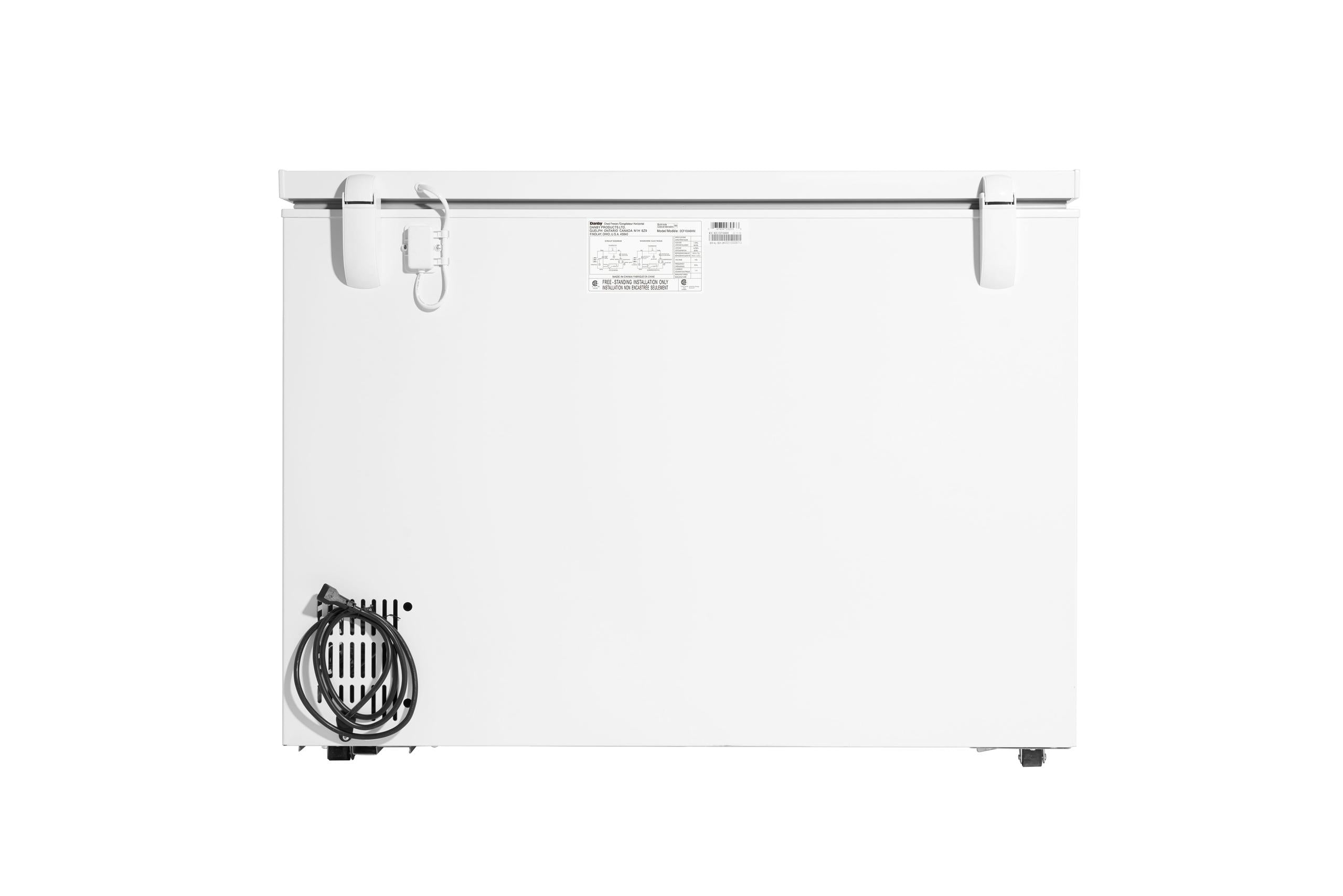 Danby DCF100A6WM Danby 10.0 Cu. Ft. Square Model Chest Freezer Doe