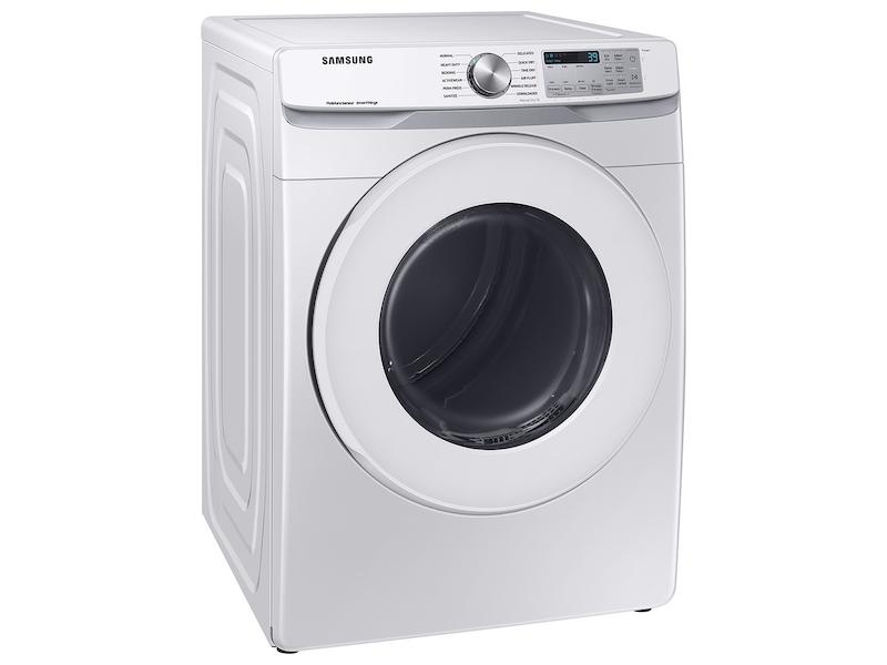 Samsung DVG51CG8000W 7.5 Cu. Ft. Smart Gas Dryer With Sensor Dry In White