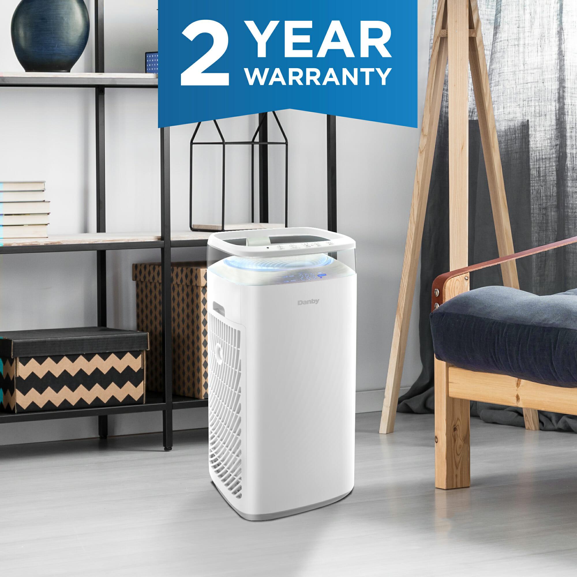 Danby DAP290BAW Danby Air Purifier Up To 450 Sq. Ft. In White