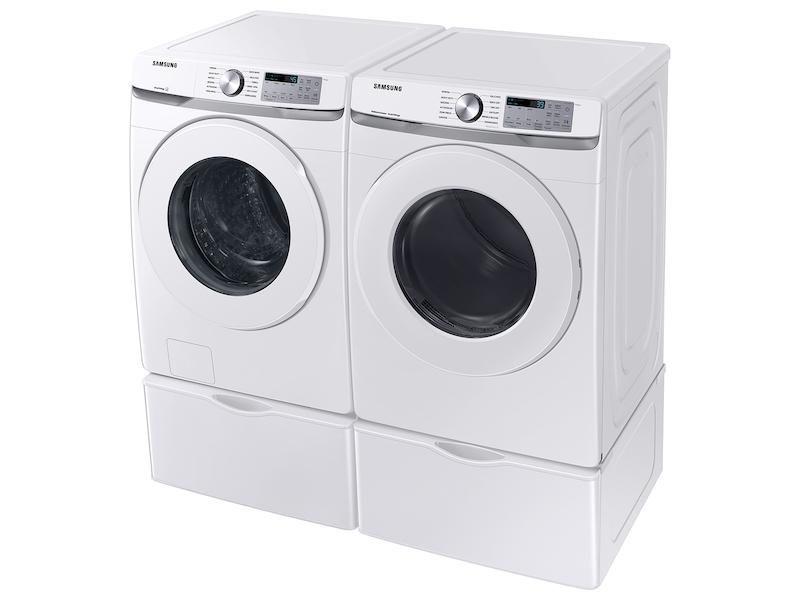 Samsung DVG51CG8000W 7.5 Cu. Ft. Smart Gas Dryer With Sensor Dry In White