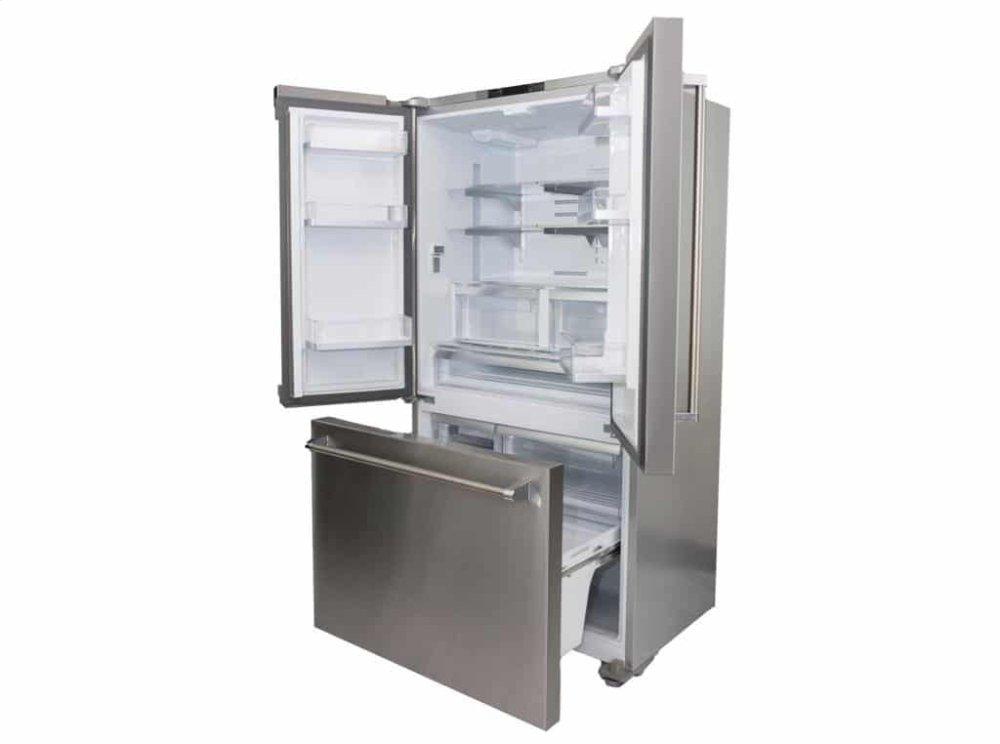 Bluestar FBFD361 36 Counter Depth French Door Refrigerator Freezer