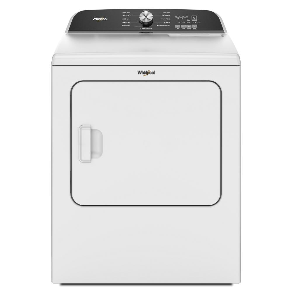 Whirlpool WED6150PW 7.0 Cu. Ft. Whirlpool? Top Load Electric Dryer With Moisture Sensor