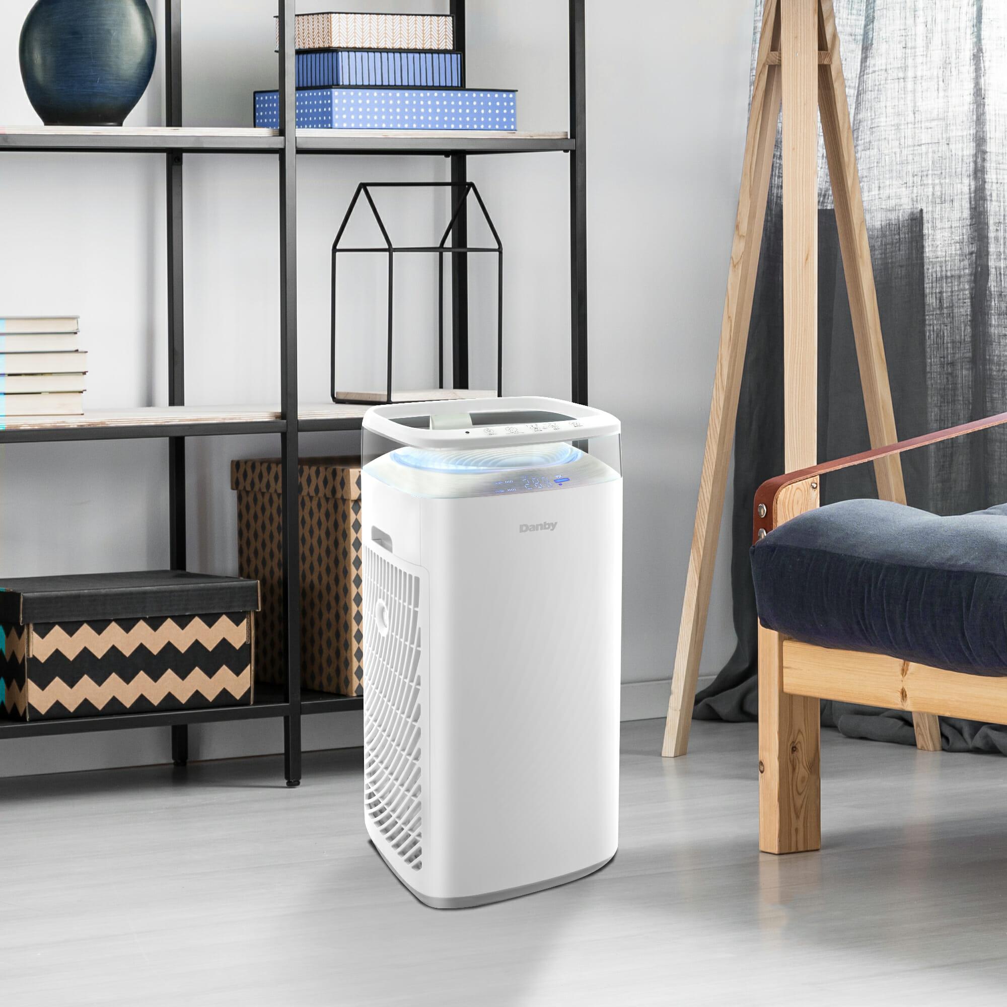 Danby DAP290BAW Danby Air Purifier Up To 450 Sq. Ft. In White