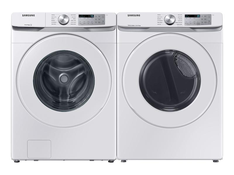 Samsung DVG51CG8000W 7.5 Cu. Ft. Smart Gas Dryer With Sensor Dry In White