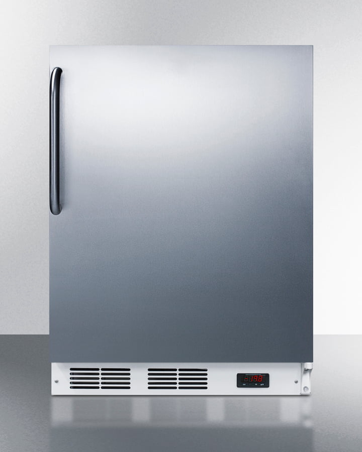 Summit VT65M7CSSADA Commercial Ada Compliant Built-In Medical All-Freezer Capable Of -25 C Operation, With Complete Stainless Steel Exterior