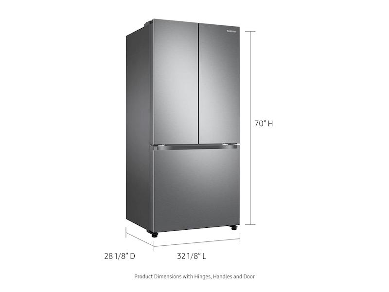 Samsung RF18A5101S9 18 Cu. Ft. Smart Counter Depth 3-Door French Door Refrigerator In Stainless Look