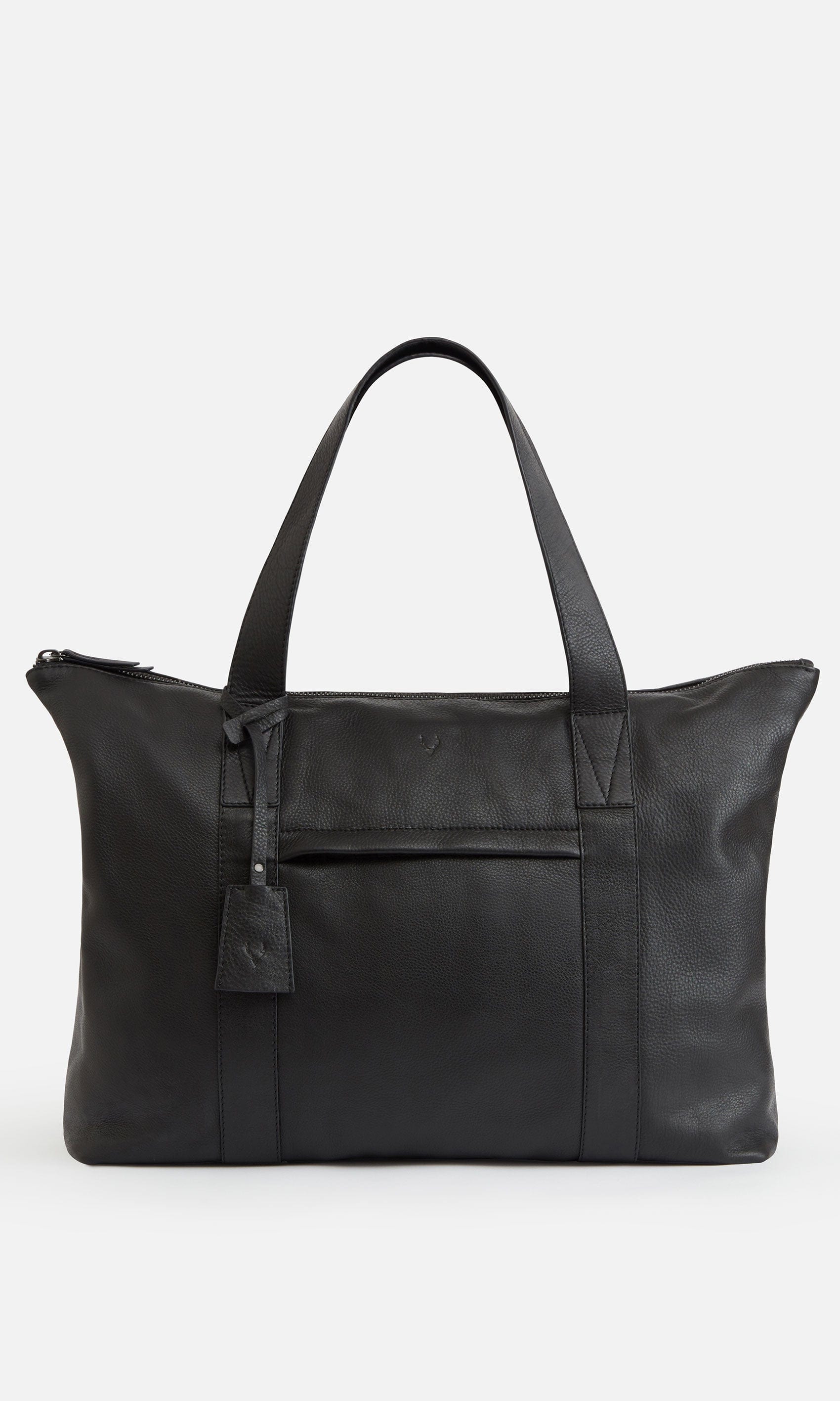 Women’s Black Leather Laptop Bag