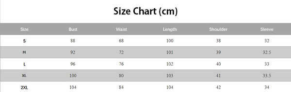 size Chart GDCG1049 Half Sleeve Deep V-neck Plaid 1950 Retro Style Swing Midi Vintage Dresses | Gardenwed