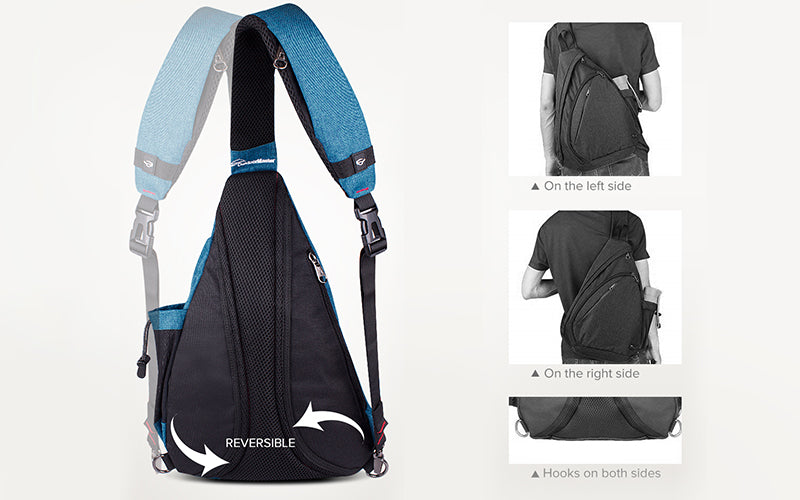 Trekka Sling Bag - Crossbody Outdoor Pouch for Men