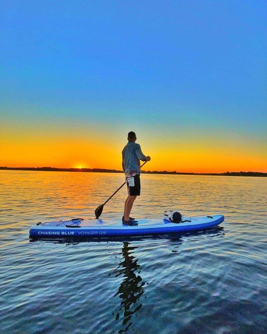 Stand Up Paddle Board Tips for beginners June 12, 2022 Stand Up Paddle Board Tips for beginners Paddle boarding is enjoyable and can provide you with a lot of benefits in the long run. Here are some beginner stand-up paddle board tips to get you started.  GET THE RIGHT GEAR YOUR SUP BOARD SHOULD BE A BEGINNER’S ONE For you as a beginner, an inflatable all-around SUP is an ideal option. Check out the table below to have an idea of your appropriate SUP dimensions.  Don’t forget to check these all-around SUPs from Outdoor Master. They remain affordable while offering some premium features, like protection against overinflation.  I RECOMMEND YOU AN ELECTRIC PUMP While a manual SUP pump gets the job done, electric SUP pumps are preferable. They are effective and will not require you to spend the majority of your energy pushing air into your board. As a result, you will not be fatigued when you are paddling on the water.  We can’t talk about my best electric SUP pump without recommending the Outdoor Master Shark II, which is considered the best overall, not just by me but by many experts in the field.  SHARK II ELECTRIC SUP PUMP SHARK II ELECTRIC SUP PUMP  20 PSI, 3-4 boards, the best-seller $169.99 USE CODE 