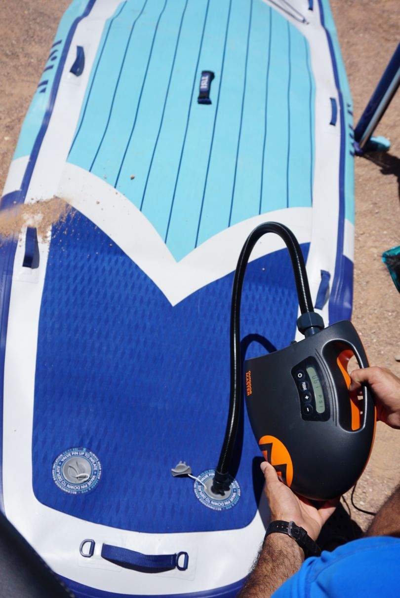 KRAKEN Sup Accu Pomp - Supboard overal SNEL oppompen KRAKEN Sup Accu Pomp - Supboard overal SNEL oppompen