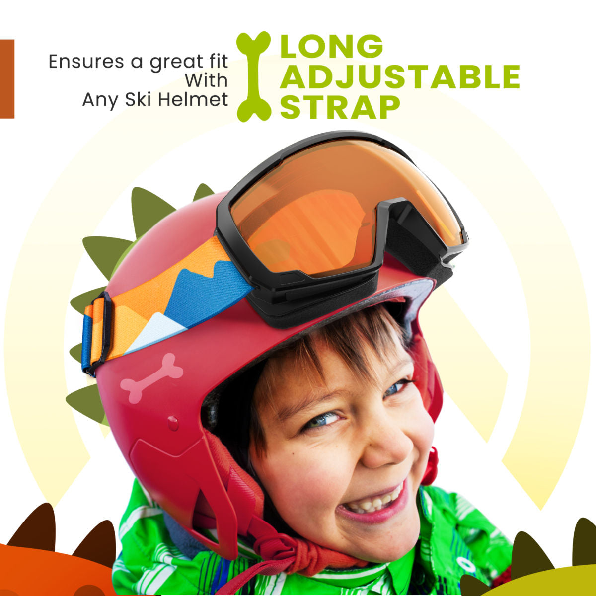 Final Deal Price - Lollipop Kids Snow Goggles