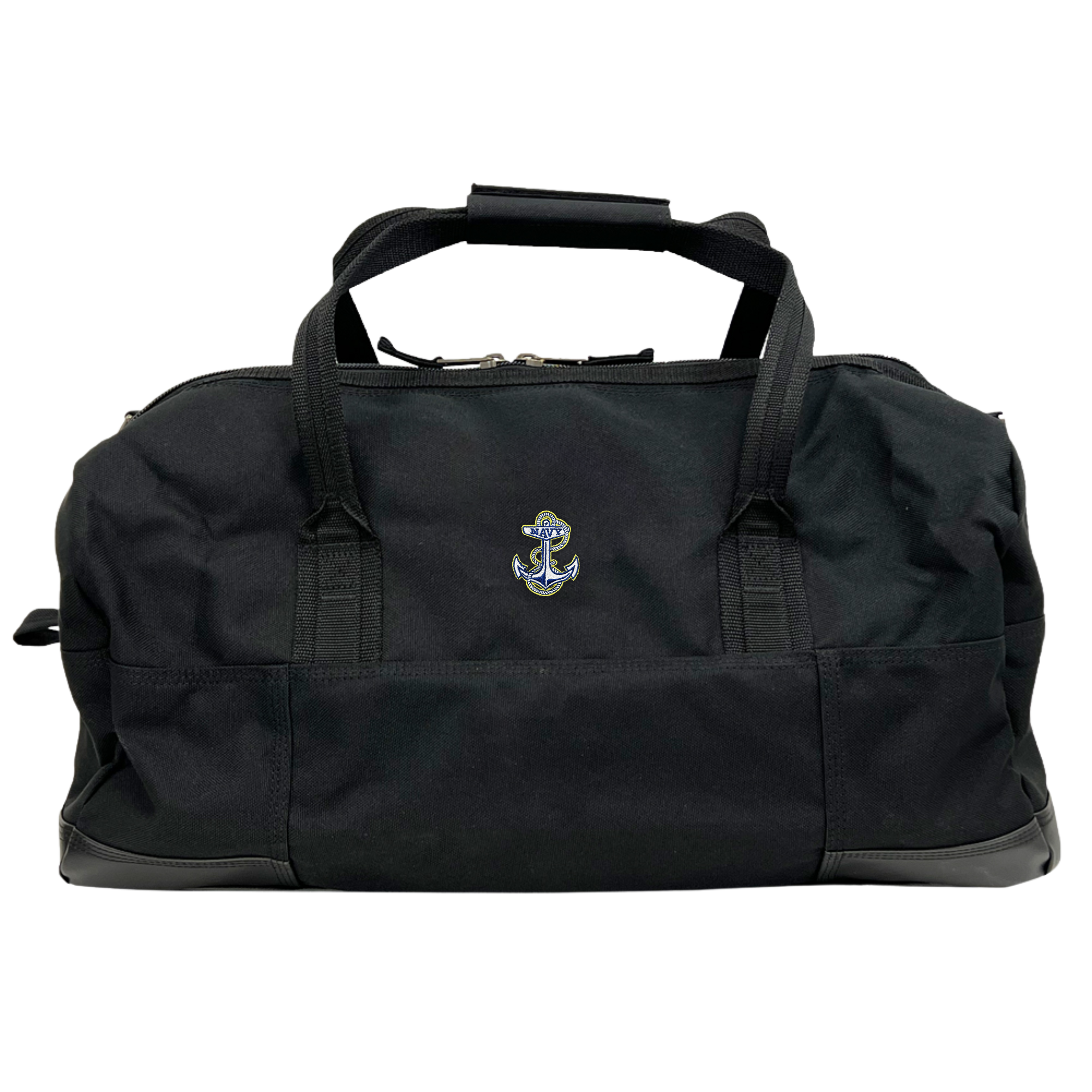 Navy Carhartt Classic Duffel Bag (Black)