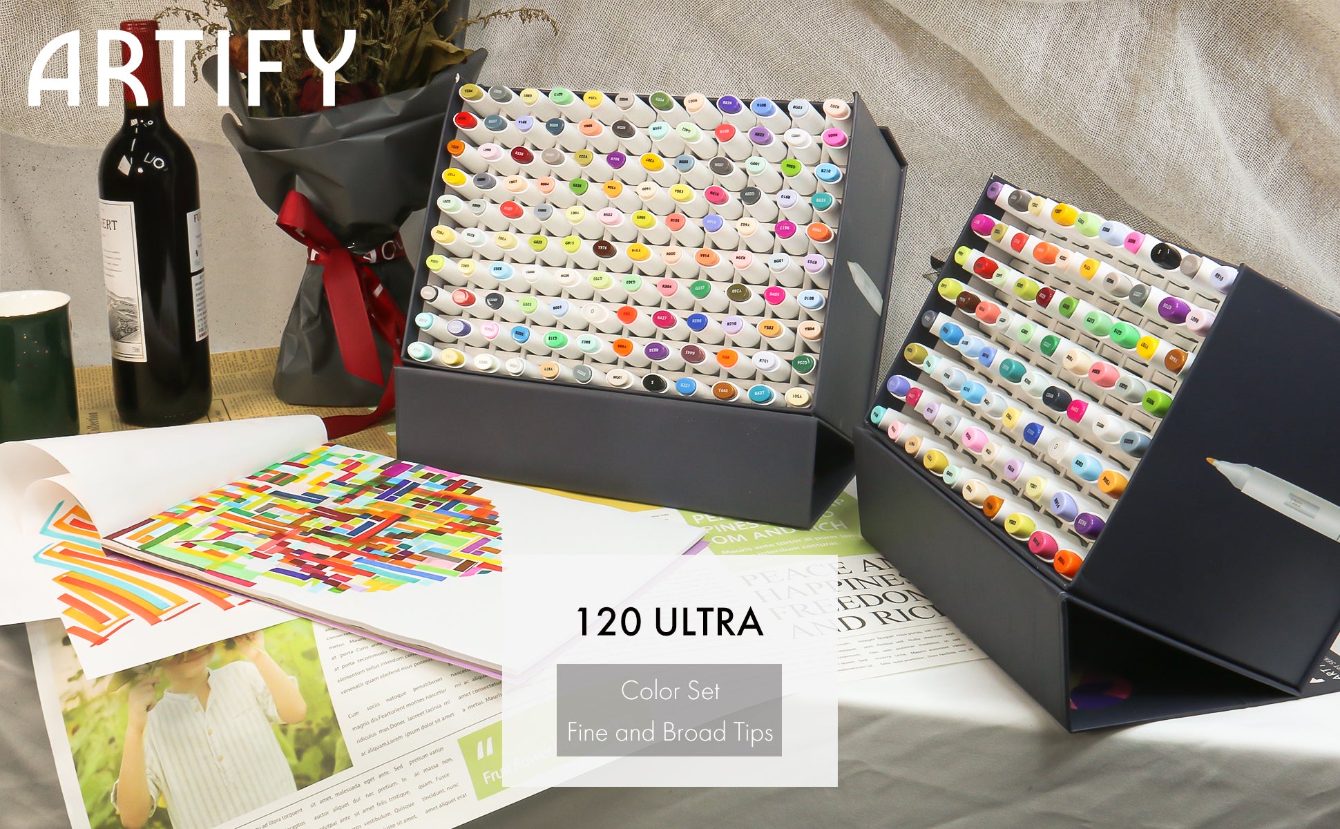 Review: Artify Enhanced Markers – The Frugal Crafter Blog