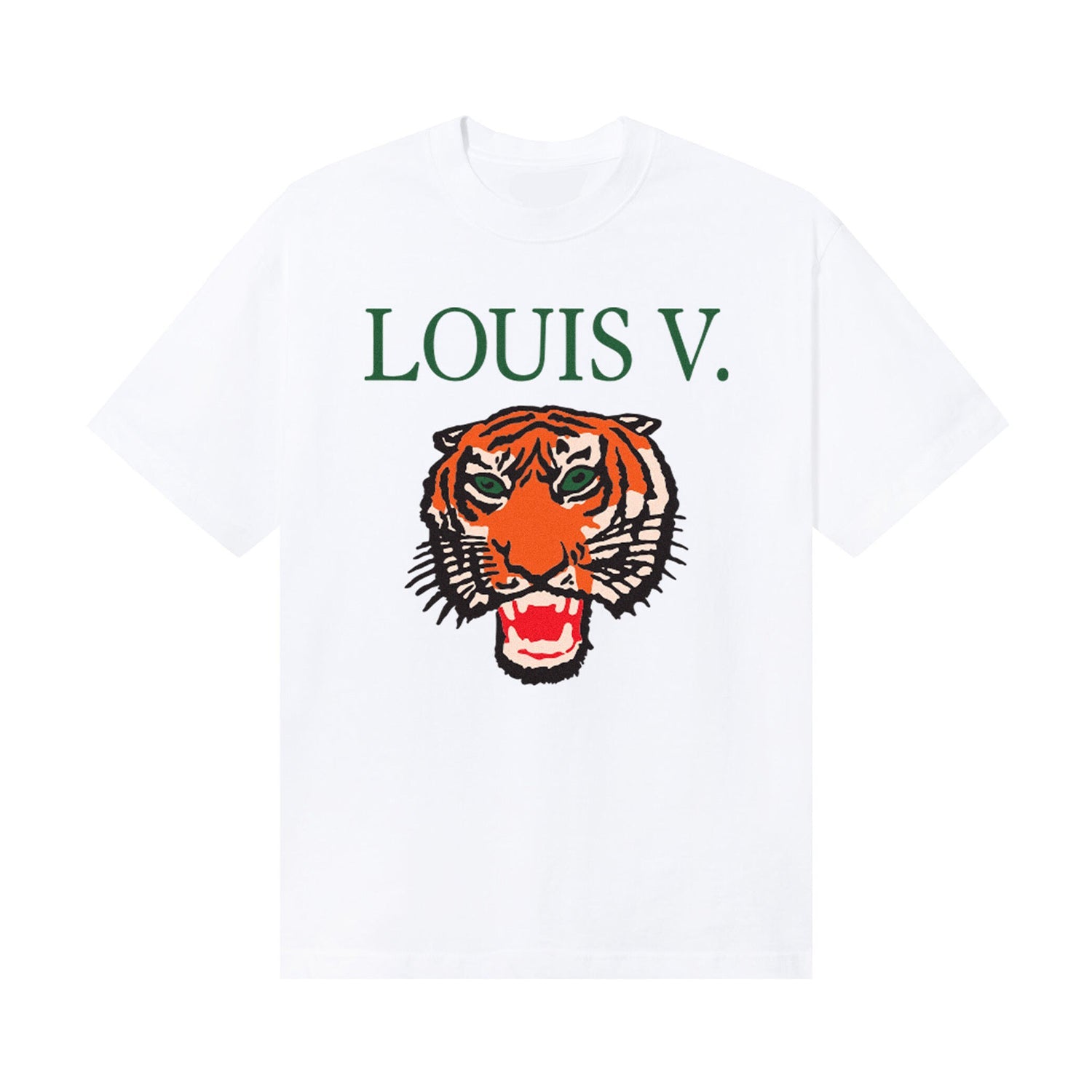 Market Men Louis The Tiger T-Shirt White