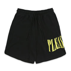 Increase quantity for Pleasures Men Twitch Waffle Knit Short Black - SHORTS - Canada