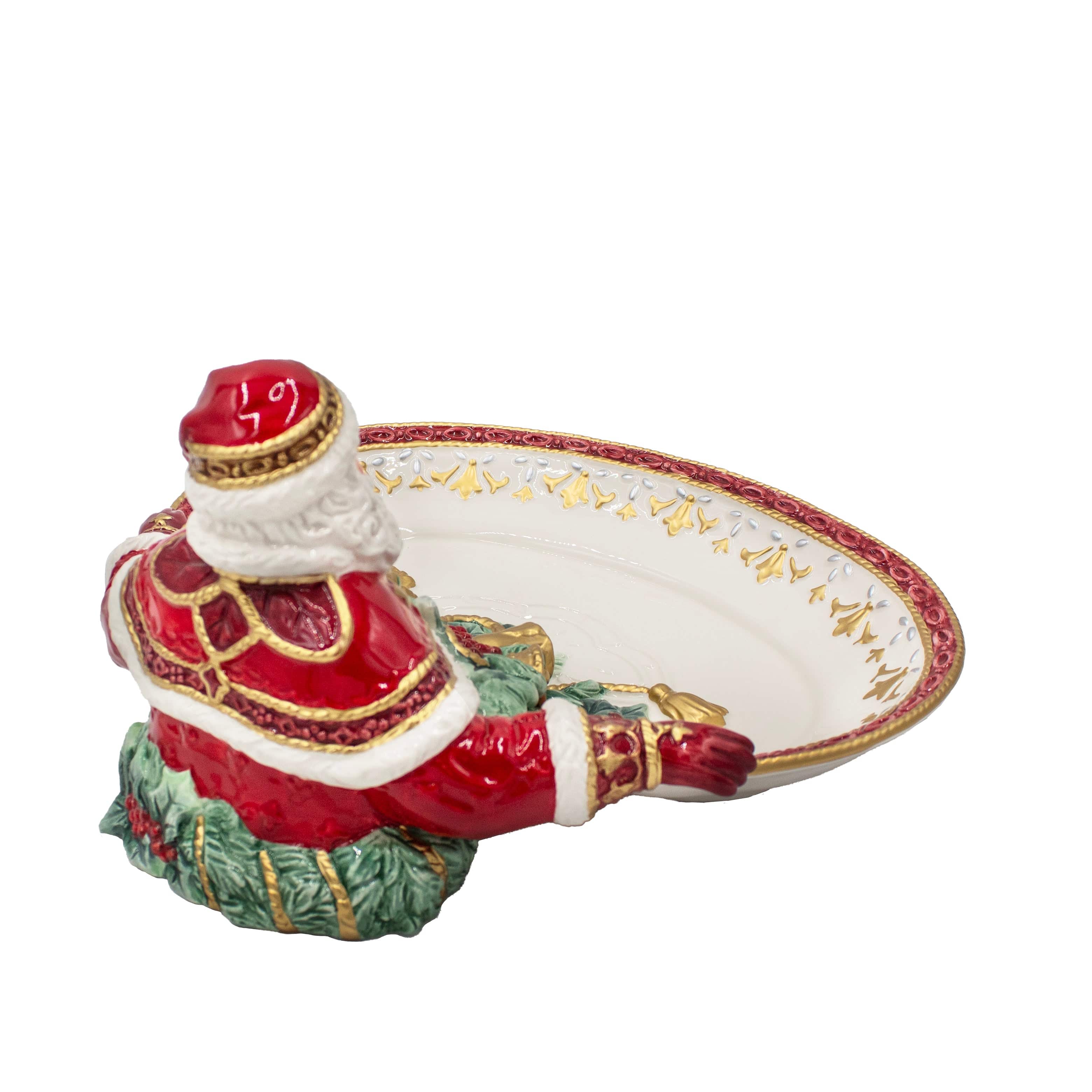 Noel Holiday Santa Serving Bowl