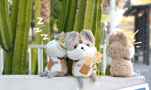 Cute Ili Pika Stuffed Animal Plush Toys, Endangered Animal Plushies