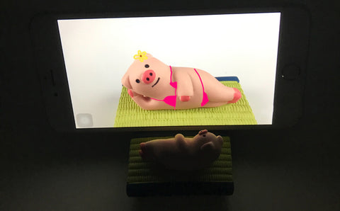 Cute Pig Cell Phone Holder Stand
