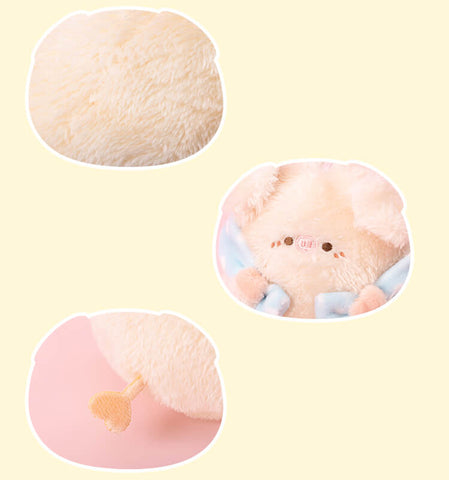 Adorable Bath Piggy Plush Bag Charm, Stuffed Animal Keychain