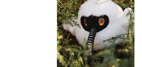 Cute Black-faced Spoonbill Stuffed Plush Toys