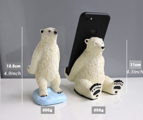 Polar bear Mobile Phone Holder/Phone Stand