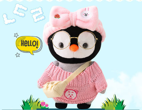 Cute Dress Up Penguin Stuffed Plush Toy