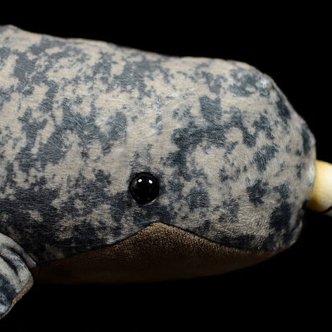 Realistic Narwhal Stuffed Animal Plush Toy