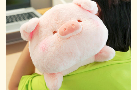 Soft Lie Down Pig Hugging Pillow, Stuffed Animal Plush Toy
