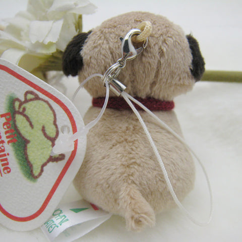 Plush Dog Bag Charm, Stuffed Animal Keychain