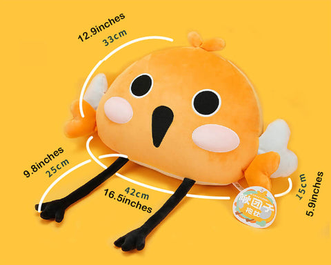 Soft Asian Dowitcher Stuffed Animal Plush Pillow