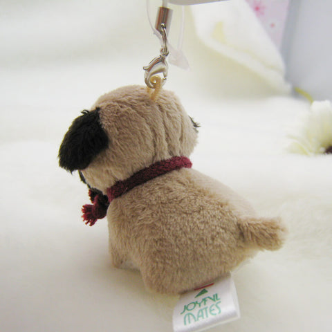 Plush Dog Bag Charm, Stuffed Animal Keychain